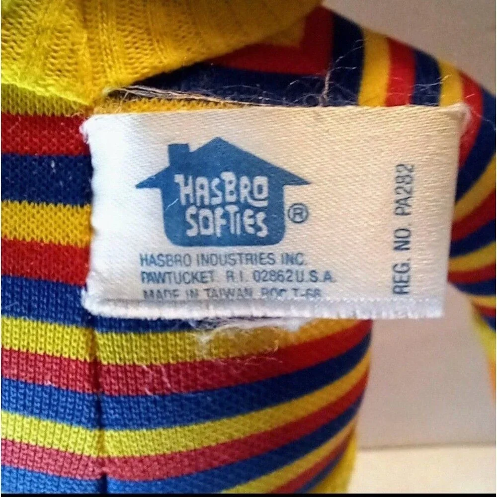 Hasbro Softies Sesame Street Ernie - Vintage - 10